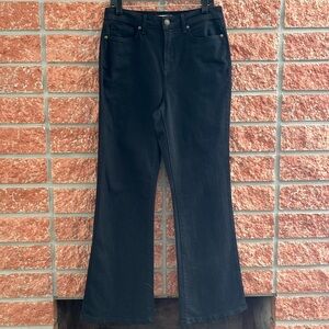 Women's Black Flare Jeans